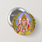 Lord Ganesha Button 缶バッジ (正面&裏面)