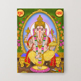 Lord Ganesha Button 缶バッジ