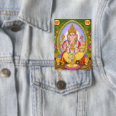 Lord Ganesha Button 缶バッジ (インサイチュ)