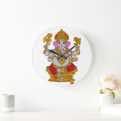 Lord Ganesha Clock ラージ壁時計 (ホーム)