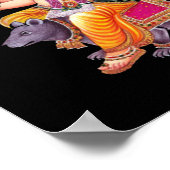 LORD GANESHA - Ganapati、Vinayaka、Pillaiyar ポスター (角)