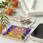 Lord Ganesha Keychain キーホルダー (正面右)