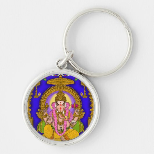 Lord Ganesha Keychain キーホルダー (正面)