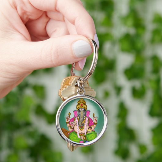 Lord Ganesha Keychain キーホルダー (手)