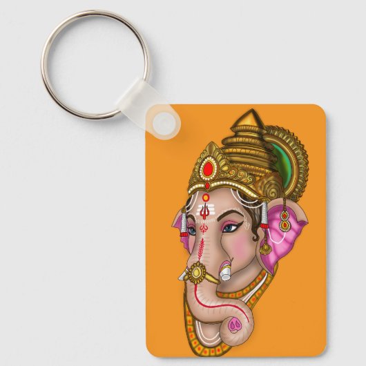 Lord Ganesha Keychain キーホルダー (正面)