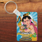Lord Ganesha Keychain キーホルダー (正面)