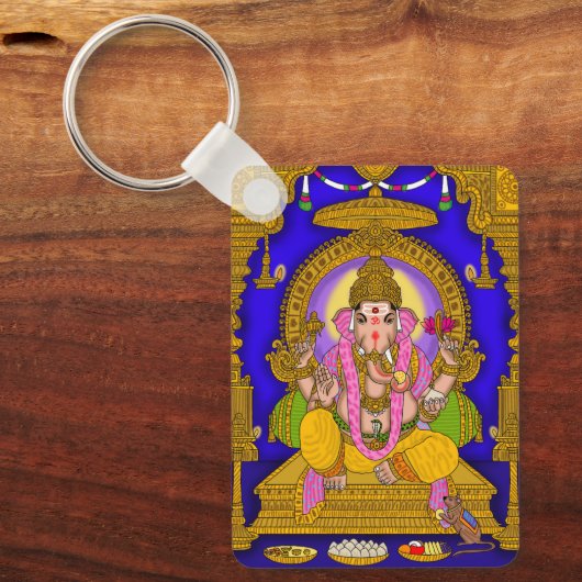 Lord Ganesha Keychain キーホルダー (正面)