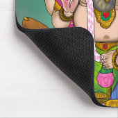 Lord Ganesha Mouse Pad マウスパッド (コーナー)