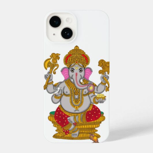 Lord Ganesha Phone Cover iPhoneケース (裏面)