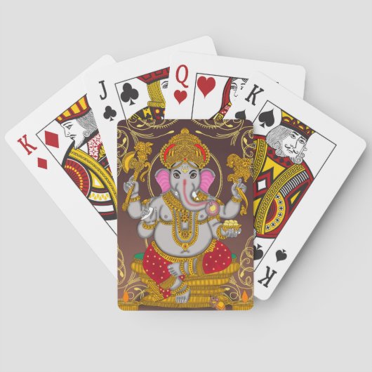 Lord Ganesha Playing Cards トランプ (裏面)