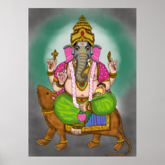 Lord Ganesha Poster ポスター