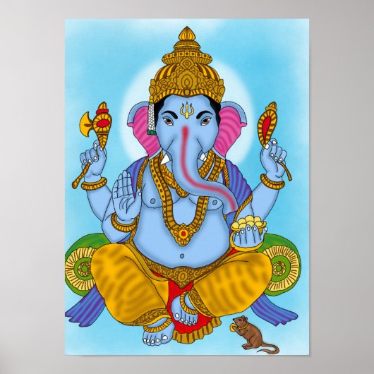 Lord Ganesha Poster ポスター (正面)