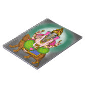 Lord Ganesha Stationery ノートブック (左側)