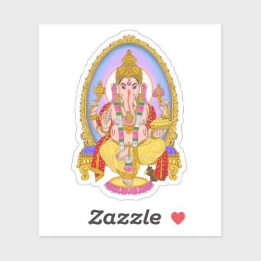 Lord Ganesha Stickers シール (シート)