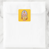 Lord Ganesha Stickers スクエアシール (バッグ)