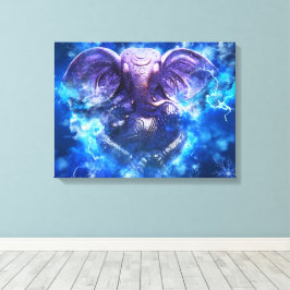 Lord Ganesha Stretted Canvas Print キャンバスプリント