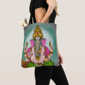 Lord Ganesha Tote Bag トートバッグ (クローズアップ)