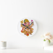 Lord Ganesha Wall Clock ラウンド壁時計 (ホーム)