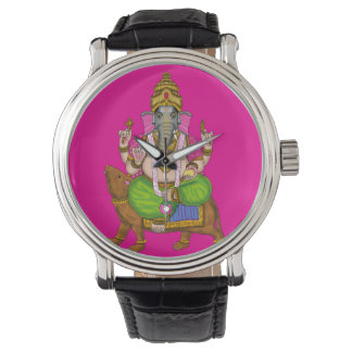 Lord Ganesha Wall Clock 腕時計
