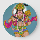 Lord Hanuman Clock ラージ壁時計 (正面)
