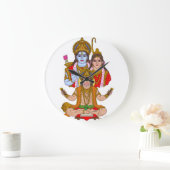 Lord Hanuman Clock ラージ壁時計 (ホーム)