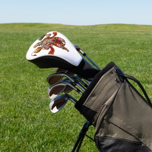 Lord Hanuman Flying Lifting Mountain ゴルフヘッドカバー (インサイチュ)