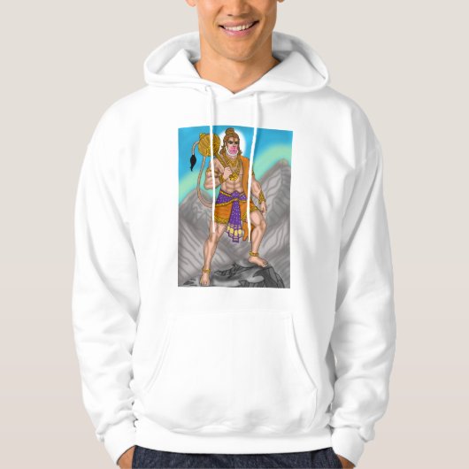 Lord Hanuman Hoodie パーカ (正面)