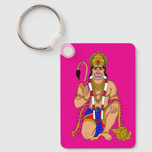 Lord Hanuman Keychain キーホルダー (正面)