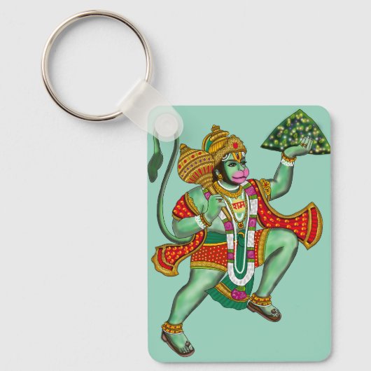 Lord Hanuman Keychain キーホルダー (正面)