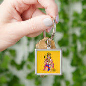 Lord Hanuman Keychain キーホルダー (手)