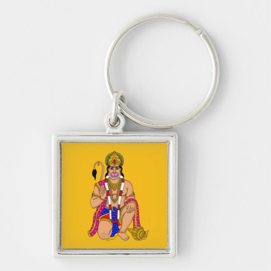 Lord Hanuman Keychain キーホルダー (正面)