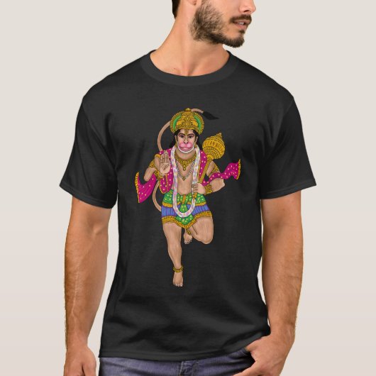 Lord Hanuman Men’s T-Shirt Tシャツ (正面)