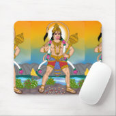 Lord Hanuman Mouse Pad マウスパッド (マウス)