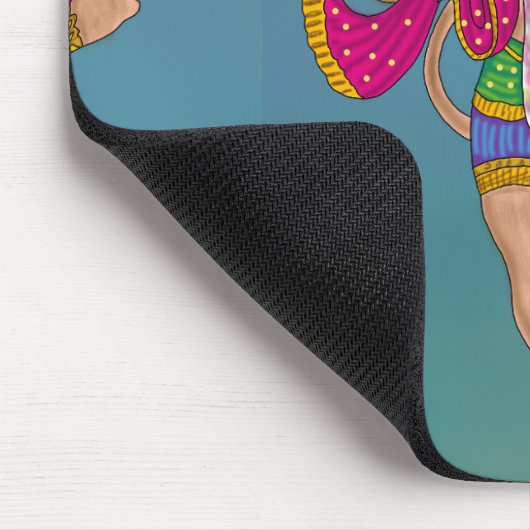 Lord Hanuman Mouse Pad マウスパッド (コーナー)