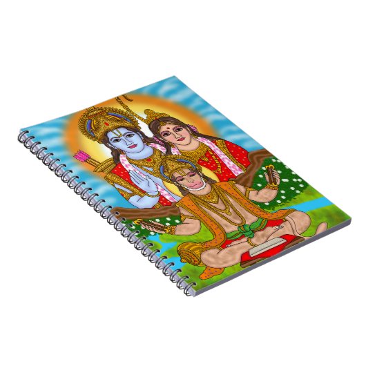 Lord Hanuman Notebook ノートブック (右側)