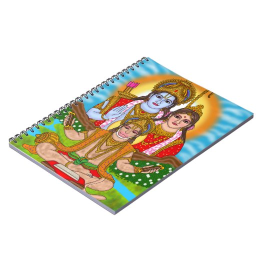 Lord Hanuman Notebook ノートブック (左側)