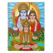 Lord Hanuman Notebook ノートブック (正面)