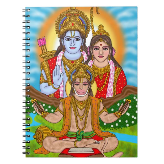 Lord Hanuman Notebook ノートブック (正面)