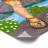 Lord Hanuman Poster ポスター (角)