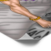 Lord Hanuman Poster ポスター (角)