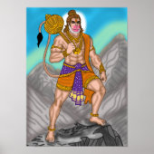 Lord Hanuman Poster ポスター (正面)