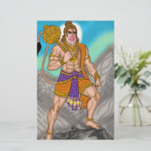 Lord Hanuman Stationery 便箋 (スタンド正面)