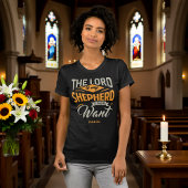 Lord Is My Shepherd I Shall Not Want Modern Tシャツ