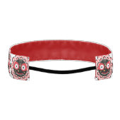 Lord Jagannath Face Chakra Hindu Deity アスレチックヘッドバンド (裏面)