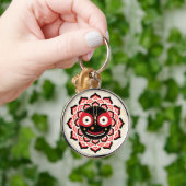 Lord Jagannath Face Chakra Hindu Deity キーホルダー (手)