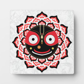 Lord Jagannath Face Chakra Hindu Deity フォトプラーク