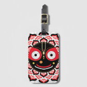 Lord Jagannath Face Chakra Hindu Deity ラゲッジタグ (正面縦)