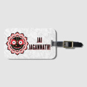 Lord Jagannath Face Chakra Hindu Deity ラゲッジタグ (正面横)
