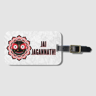 Lord Jagannath Face Chakra Hindu Deity ラゲッジタグ