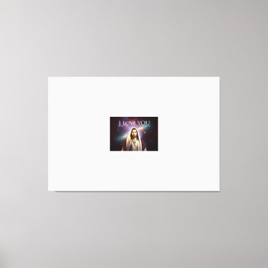 Lord Jesusのキャンバスを引き伸ばし キャンバスプリント (正面)